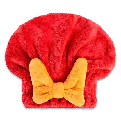 Absorbent Hair Towel Wrap for Drying and Home Use