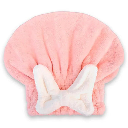 Absorbent Hair Towel Wrap for Drying and Home Use