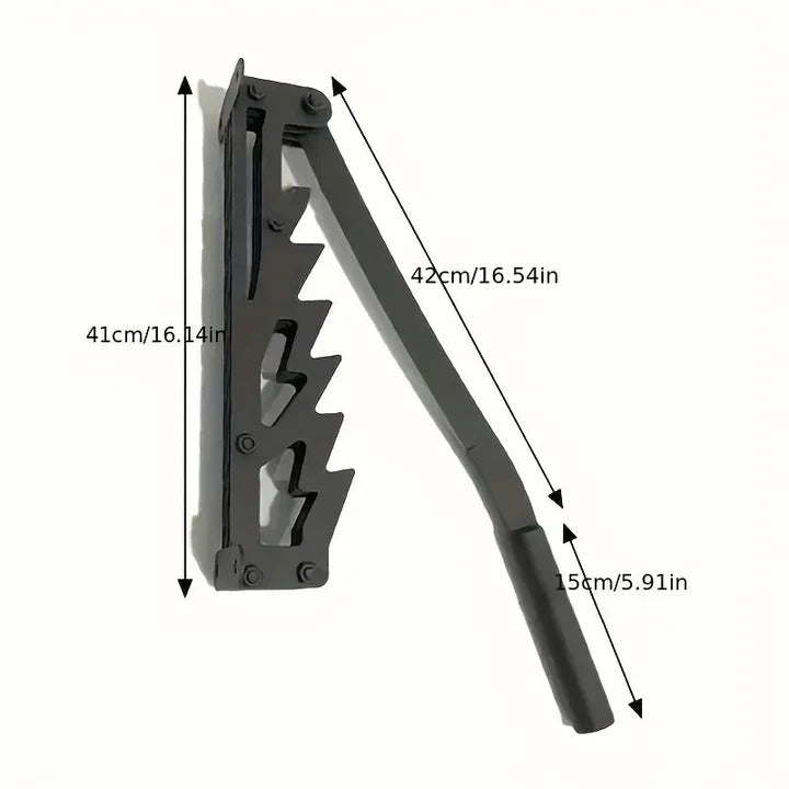Firewood Kindling Splitter Wall Mounted for Log Splitting