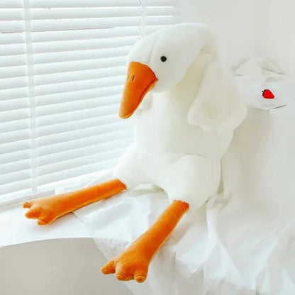 Big Goose Plush Toy for Sleeping and Decorative Pillow