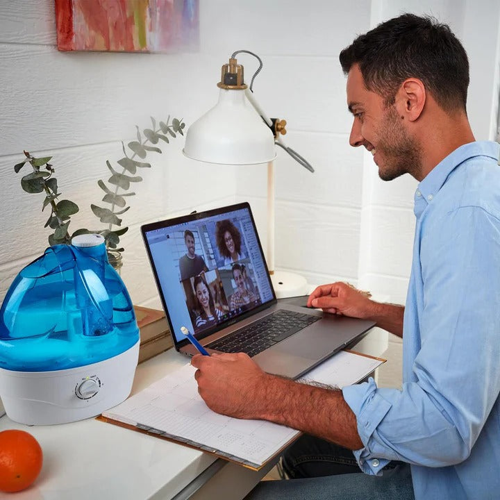 Quiet Cool Mist Humidifier for Office and Desk