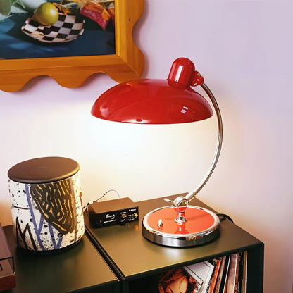 Adjustable Iron Dome Desk Lamp for Home and Office