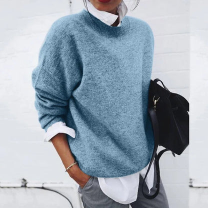 Knitted Pullover Sweater Long Sleeve for Women