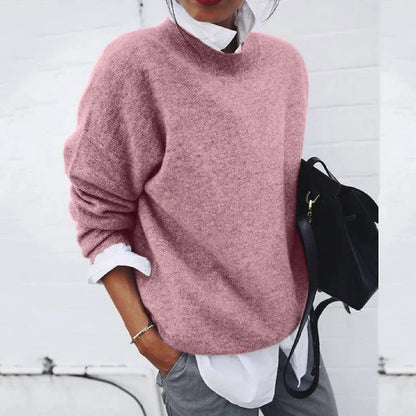 Knitted Pullover Sweater Long Sleeve for Women