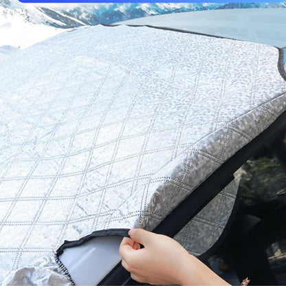 Winter Windshield Cover Magnetic for Snow and Frost Guard