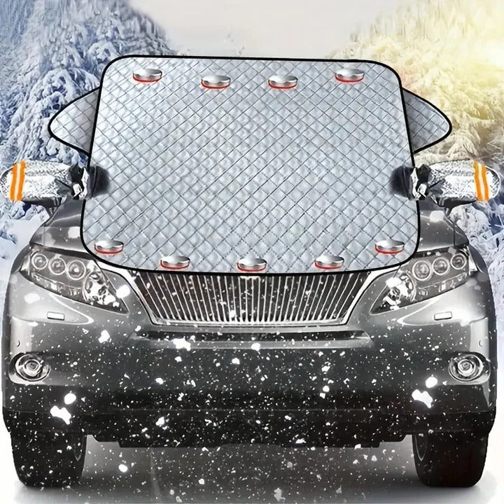 Winter Windshield Cover Magnetic for Snow and Frost Guard