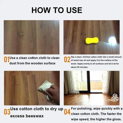 Leather Furniture Salve Set 120ml for Cleaning and Care