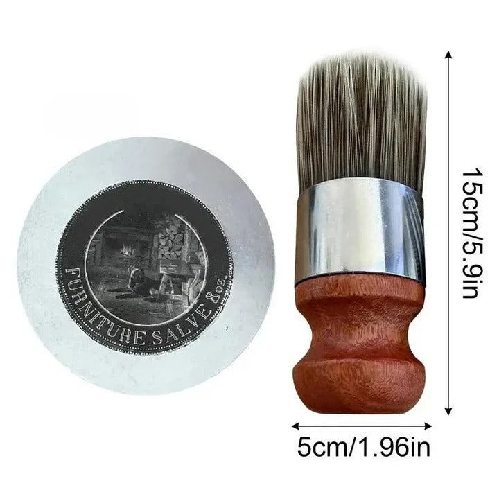 Leather Furniture Salve Set 120ml for Cleaning and Care