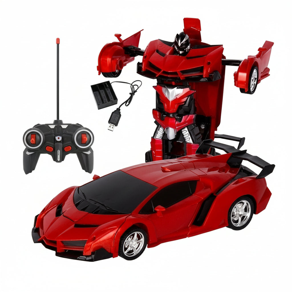 Remote Control Car 2 in 1 Transforming Toy