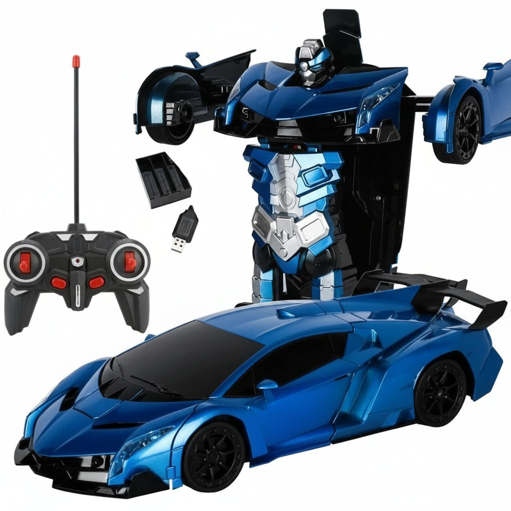 Remote Control Car 2 in 1 Transforming Toy