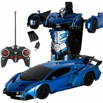 Remote Control Car 2 in 1 Transforming Toy