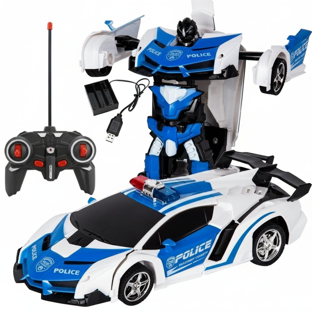 Remote Control Car 2 in 1 Transforming Toy