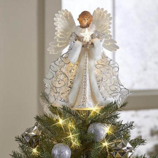 Angel Tree Topper Animated and Lighted for Christmas