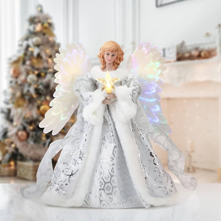 Angel Tree Topper Animated and Lighted for Christmas