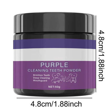 Purple Toothpaste Whitening and Brightening Formula for Teeth