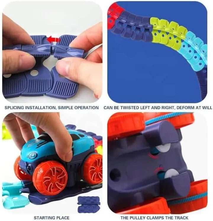 Gravity Race Track for Kids with Toy Car