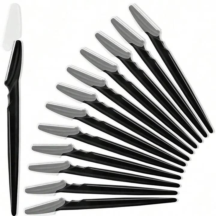 Women Facial Hair Remover Razor 12 Pcs for Dermaplaning