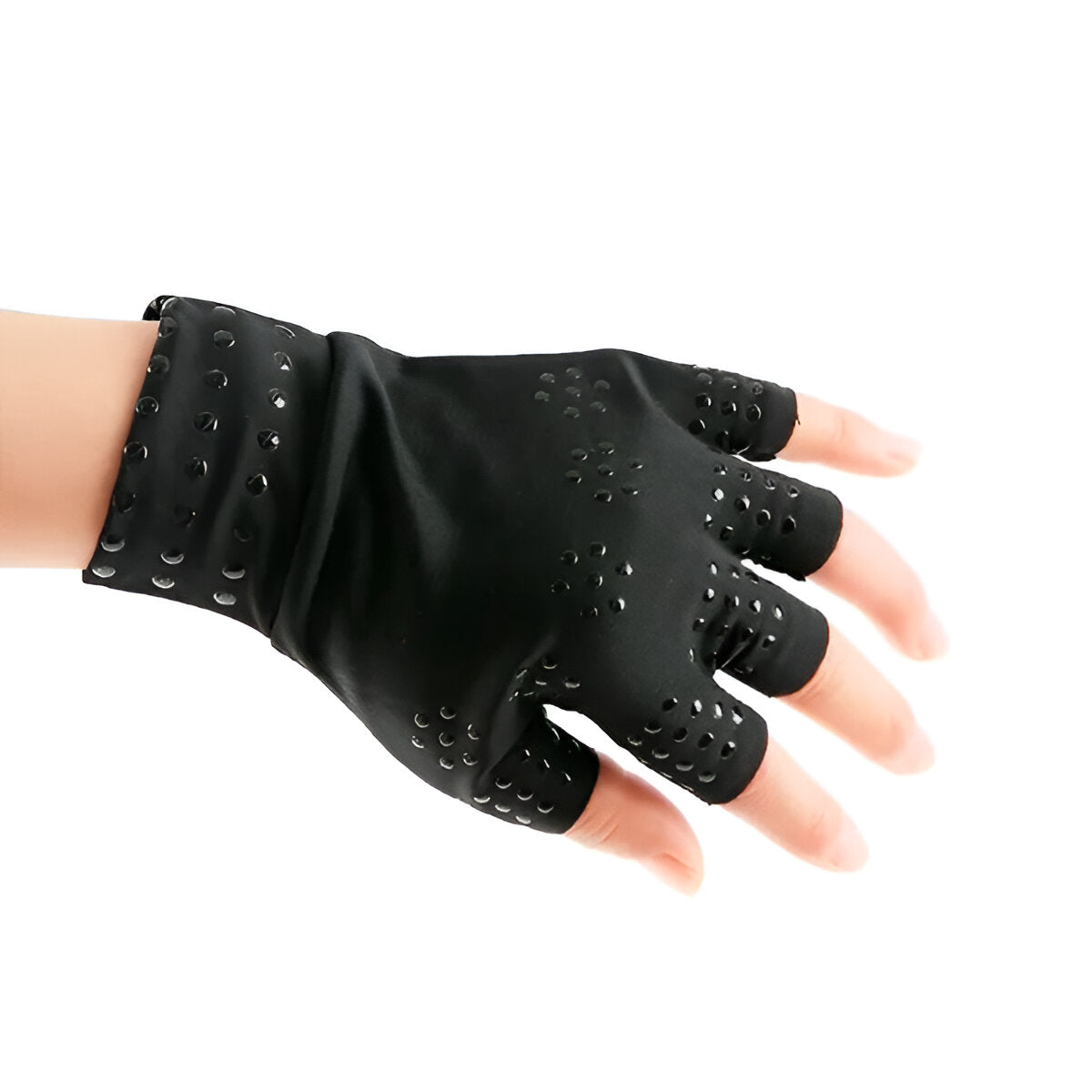 Magnetic Compression Gloves Fingerless for Arthritis Pain and Hand Support
