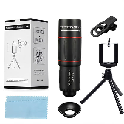 Telescope Lens Kit for iPhone Photography and HD Zoom
