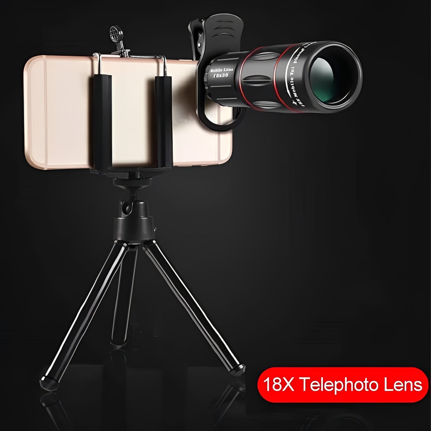 Telescope Lens Kit for iPhone Photography and HD Zoom