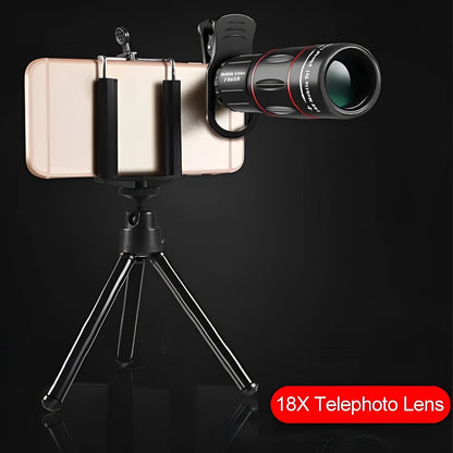 Telescope Lens Kit for iPhone Photography and HD Zoom