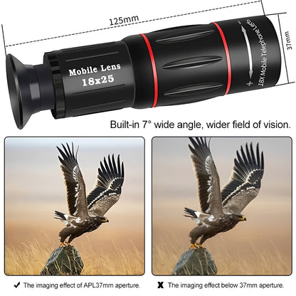 Telescope Lens Kit for iPhone Photography and HD Zoom