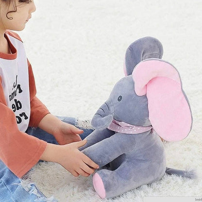 Interactive Peek A Boo Elephant Toy for Baby