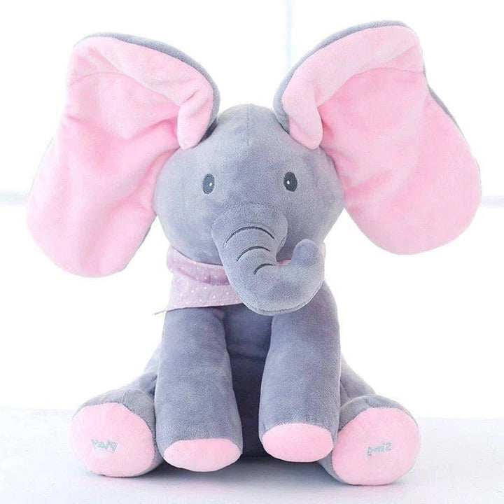 Interactive Peek A Boo Elephant Toy for Baby