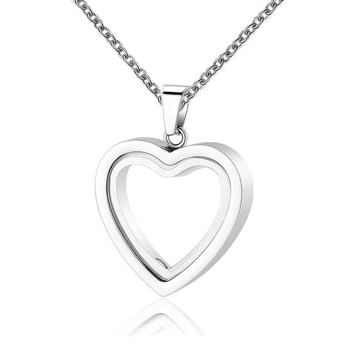 Stainless Steel Urn Pendant Necklace for Ashes and Keepsake