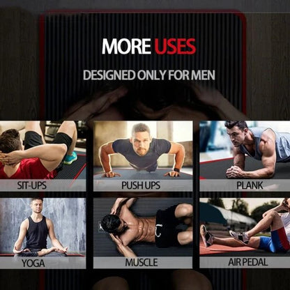 Thick High Density Exercise Mat Non Slip for Yoga and Home Use