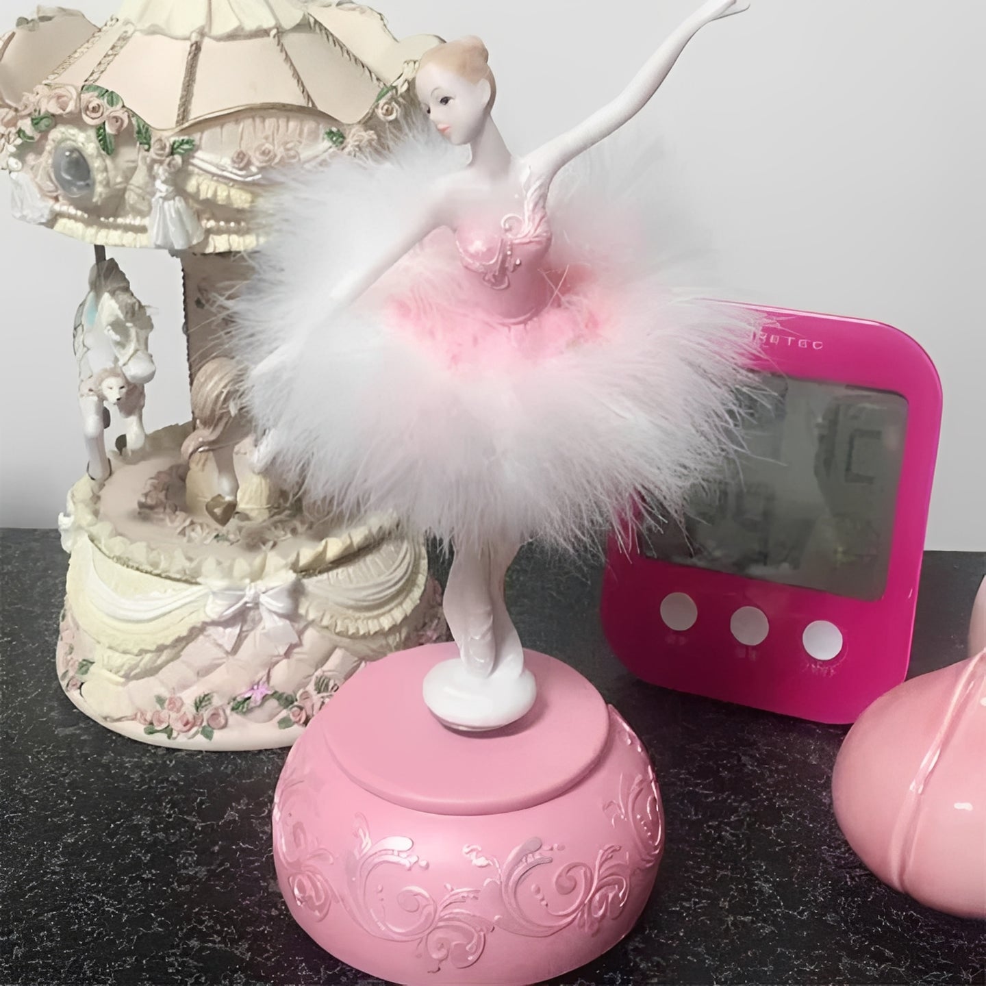 Ballerina Music Box for Girls Rotating Figure and Keepsake