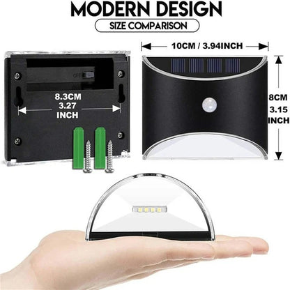 Outdoor Motion Sensor Stair Lights and Fence Light LED Waterproof