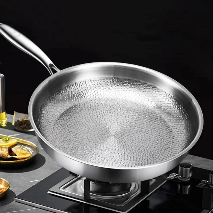 Durable Titanium Pan Non Stick Non Toxic for Induction Cooktops