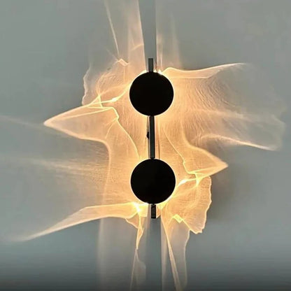 Minimalist Wall Sconce, LED Wall Light, Stainless Steel Fixture, 180 Degree Rotation