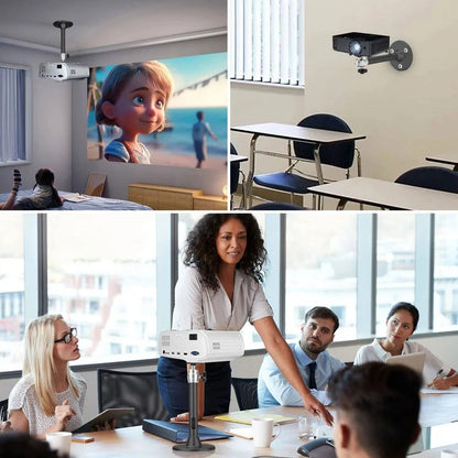 Adjustable Projector Ceiling Mount Kit with Universal Fit