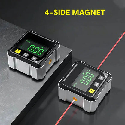 Digital Angle Finder with Laser Level and Type C Charging