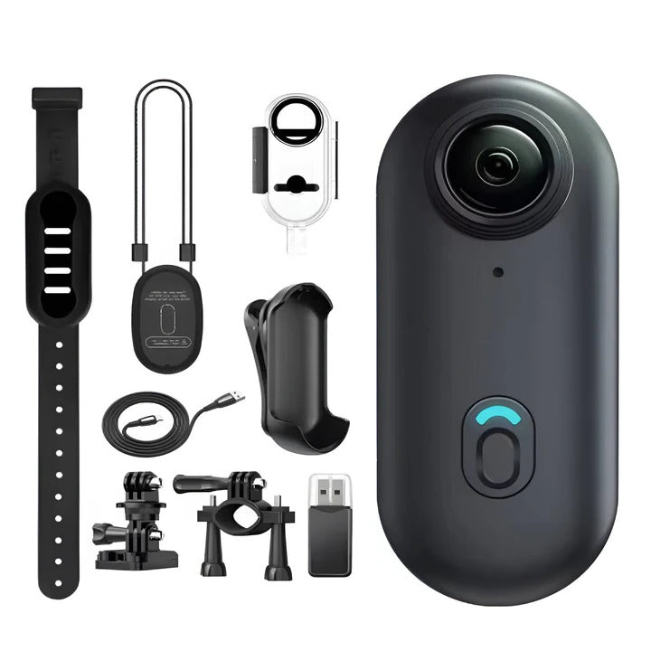 Professional 360 Action Camera 4K with Touch Screen