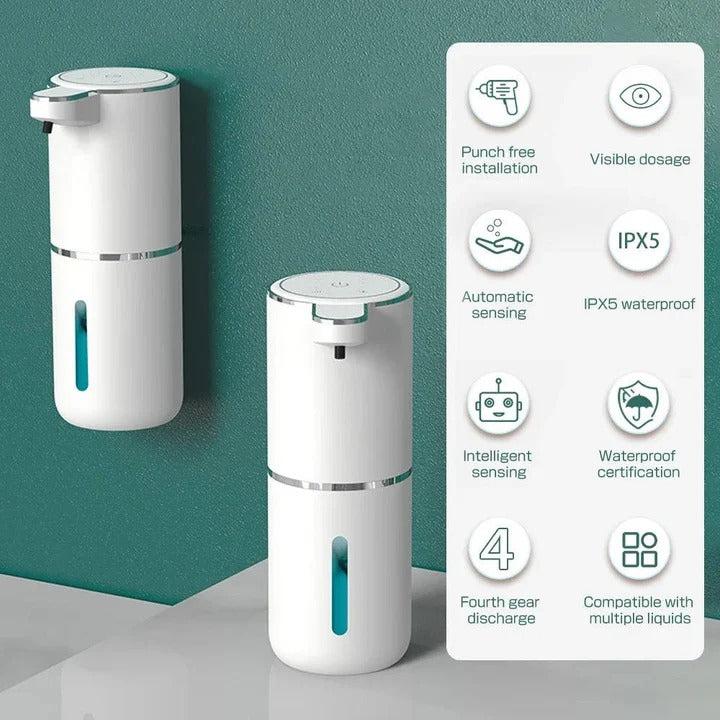 Wall Mounted Automatic Soap Dispenser Touchless for Home and Office