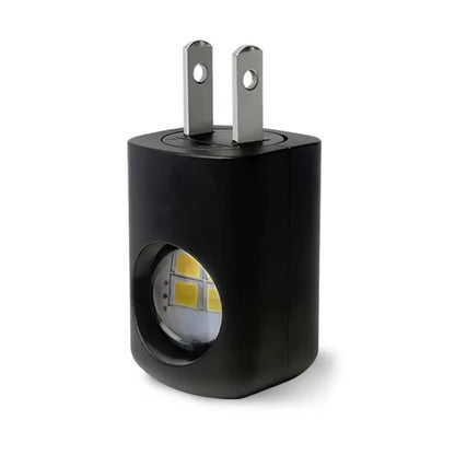 Compact Wall Socket Light with Energy-Efficient LED and Slim Design