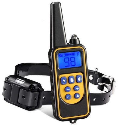 Shock and Vibration Electric Dog Training Collar 800M Range with Smart Memory