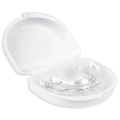 Ergonomic Anti-Snoring Mouth Guard and Adjustable Mandibular Advancement Device and Case