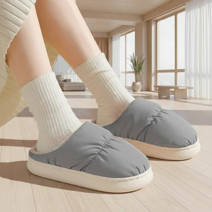 USB Heated Slippers Electric Foot Warmer with Non-Slip Sole and Rapid Heating System