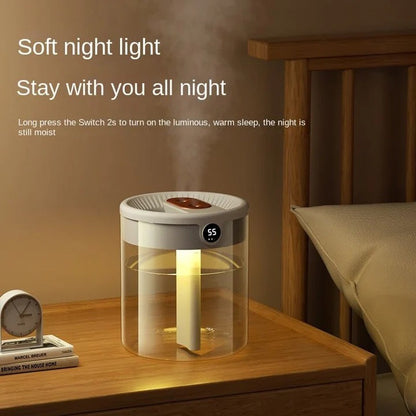 Air Humidifier, Ultrasonic Cool Mist Maker and Whisper Quiet Operation