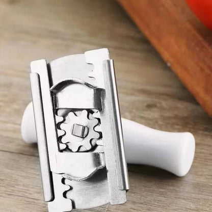 Adjustable Stainless Steel Jar and Cap Opener Tool for Various Lid Sizes