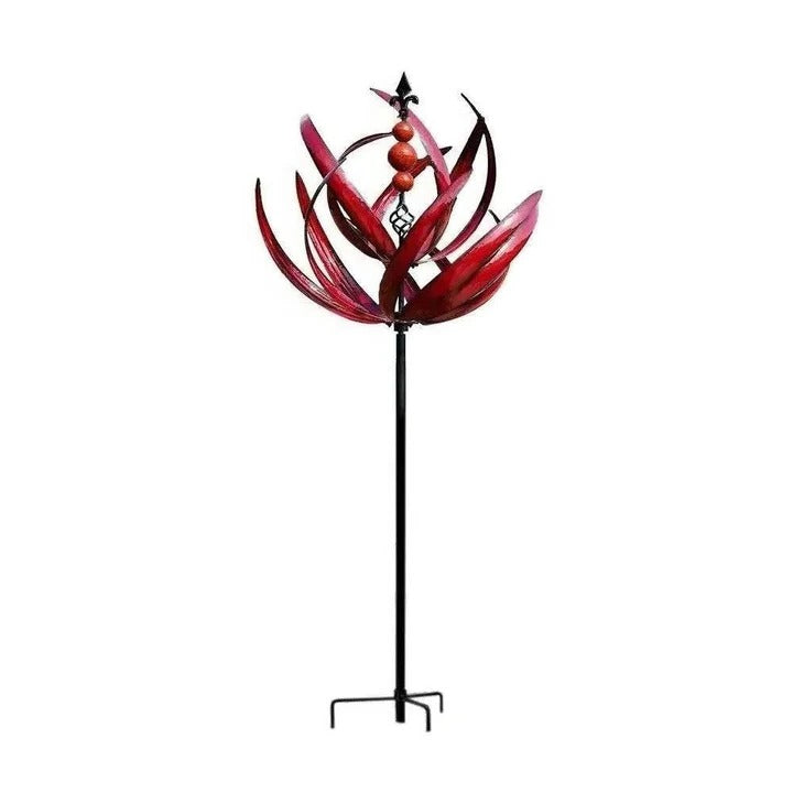 Weather-Resistant Metal Wind Spinner with Dual Directional Movement for Yards