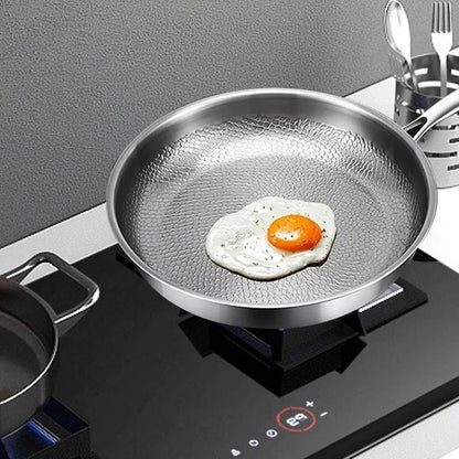 Scratch-Resistant Titanium Non-Stick Skillet with Ergonomic Stay-Cool Handle and Non-Toxic Build