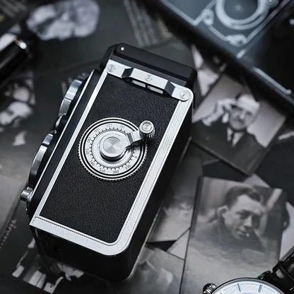 Vintage Style Digital Camera for Photography with Rechargeable Battery and Built-in Flash