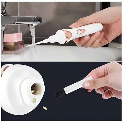 Handheld Ear Vacuum with Soft Material Nozzles