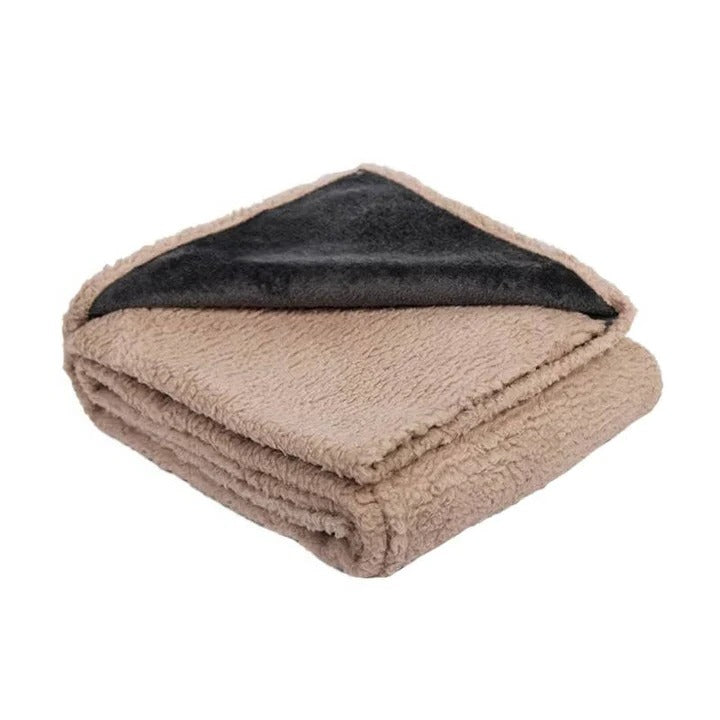 Waterproof Dog Blanket, Sherpa Fleece Throw, Reversible Pet Mat, Furniture Protector