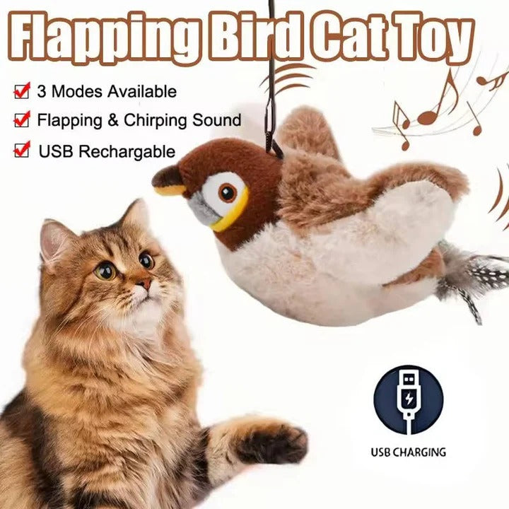 Rechargeable Interactive Toys for Cat Chasing with Internal Weight Balance System and Silent Motor